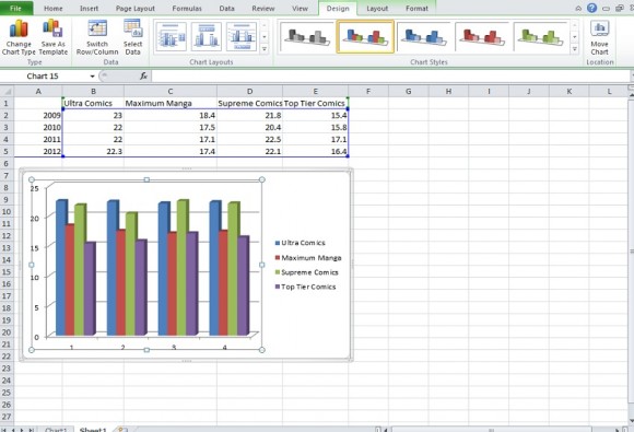how do you make a graph in excel