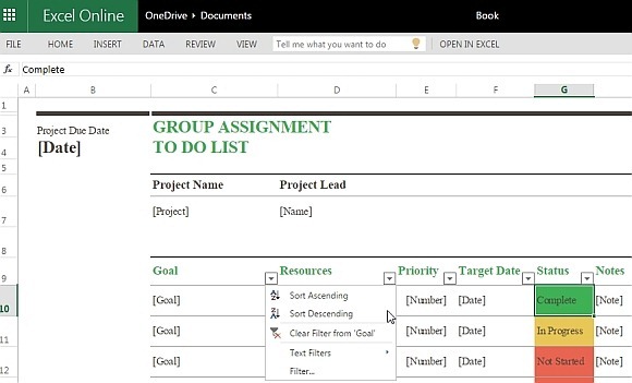 group to do lists