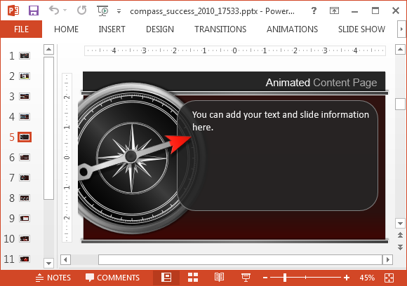 compass powerpoint