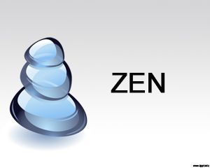 Modelo de Powerpoint de Zen