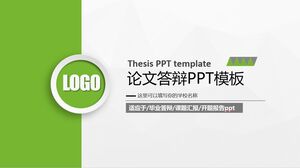 PPT-Vorlage für Papierverteidigung