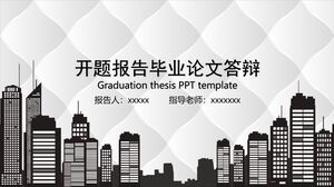 Opening report, graduation thesis defense