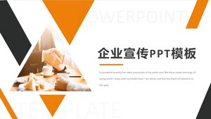 Templat PPT promosi perusahaan