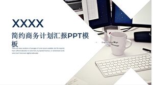 20XX Vereinfachte PPT-Vorlage für Geschäftsplanberichte