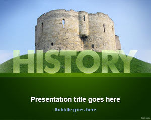歷史教育的PowerPoint模板