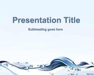 Template Water Conservation PowerPoint