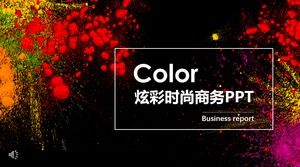 Colorful fashion business PPT creative template