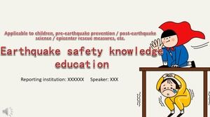 Erdbebensicherheit Wissen Bildung Thema Klassentreffen PPT