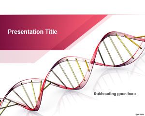 Template genética Ciência PowerPoint