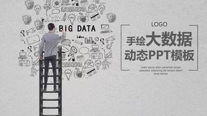 Internet-Netzwerk Big Data PPT-Vorlage