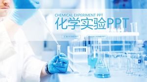 Plantilla PPT de laboratorio químico
