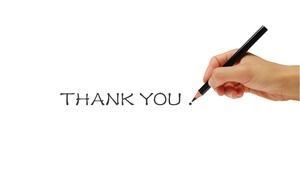 9 exquisite thank you for watching PPT template