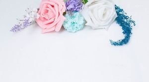 Renk gül çiçek slayt arka plan resmi