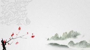 Three elegant Chinese style PPT background pictures