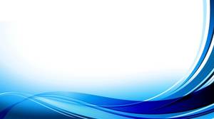 Blue practical curve PPT background picture