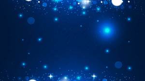 藍色抽象星光星星PPT背景圖片