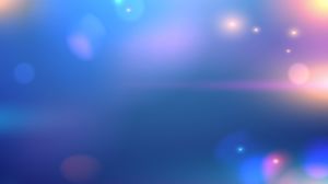 Blue blurry iOS style PPT background pictures free download