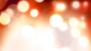 Orange Traumlichtfleck PPT Hintergrundbild