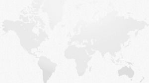 灰色の世界地図の背景にビジネスPPT背景画像