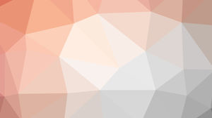 Image d'arrière-plan PPT du polygone brun orange brun clair