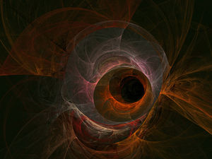 Abstract black hole PowerPoint background picture download