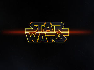 Star Wars Science-Fiction-Filmthema ppt Vorlage