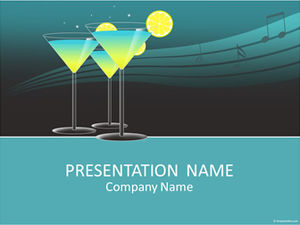 Music and drinks entertainment and leisure ppt template