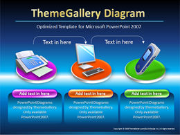 10 sets of the latest ThemeGallery exquisite ppt chart download