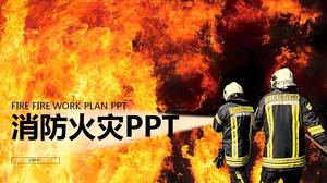 Fire fighting ppt template