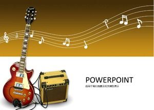 Music PPT background template