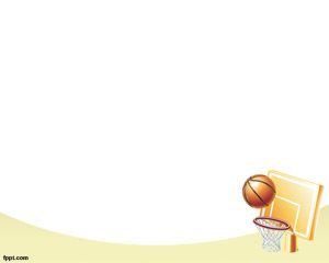 NBA Basketbol PowerPoint Şablon