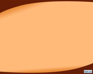 Modèle orange Curve PowerPoint