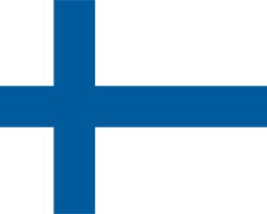 Flagge von Finnland Powerpoint