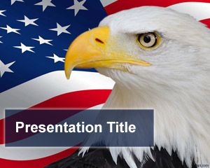ABD Bağımsızlık PowerPoint Şablon Bildirgesi