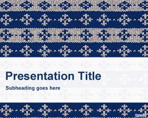 Knitted PowerPoint Template