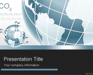 Template PowerPoint CO2