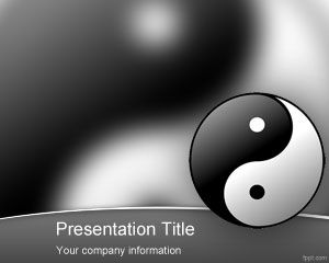 Feng Shui PowerPoint Şablon