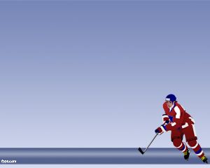 Sport Hokej PowerPoint Template