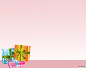 Gift Boxes PowerPoint Template
