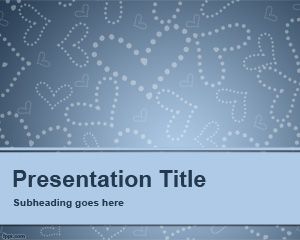 Dragoste Dating Template PowerPoint