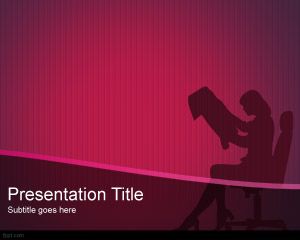 Format Executive Woman PowerPoint