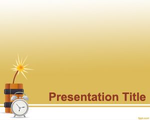 Format Time Bomb PowerPoint