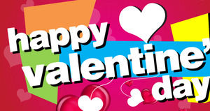 2.14 Ziua PPT șablon felicitări muzicale Valentine