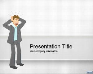 Stres Template Manajemen PowerPoint
