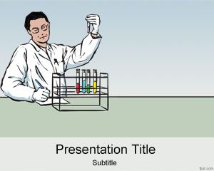 Laboratuvar PowerPoint Şablonu