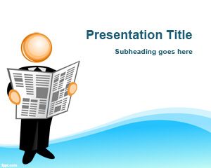 Free Press Release Template-uri PowerPoint