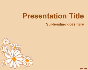 Format de flori Petale PowerPoint