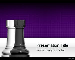 Template Towers PowerPoint Chess
