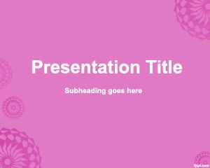 Background PowerPoint Rose