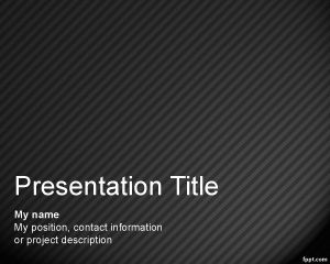 Pattern PowerPoint Template PPT